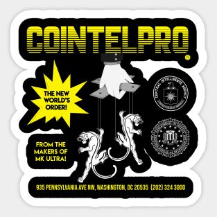 Cointelpro Sticker